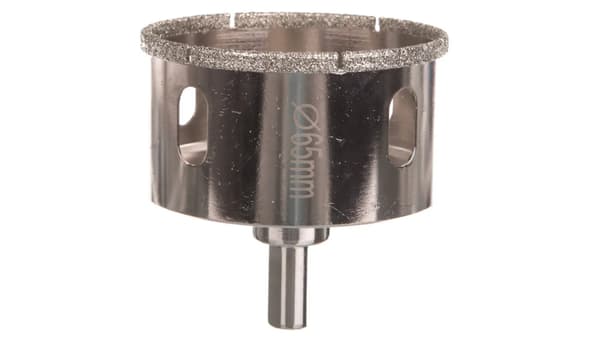 Graphite Diamant hålsåg för 65 mm stengods (57H296)