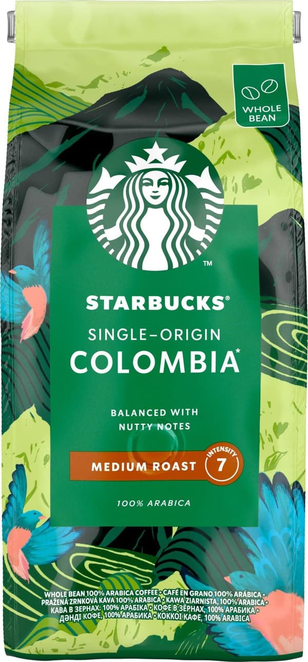 Starbucks Colombia Hela Kaffebönor 450g