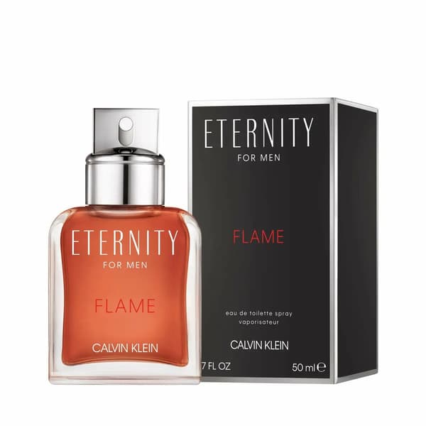 Miesten parfyymi Calvin Klein EDT Eternity For Men Flame (50 ml)