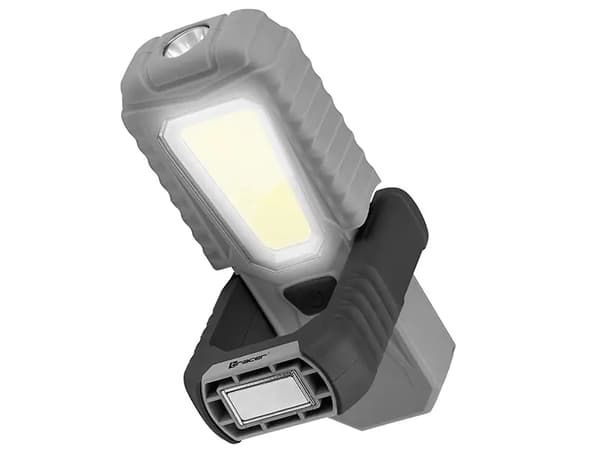 Base LED værkstedslommelygte 3+1W