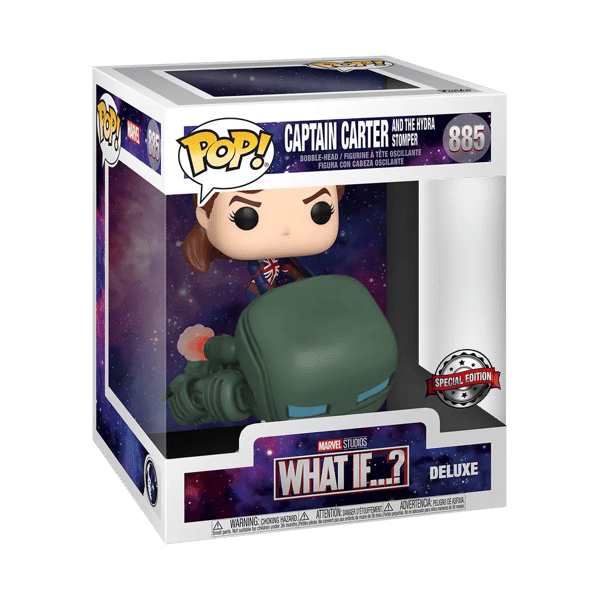POP-figuuri Marvel What If Kapteeni Carter Exclusive