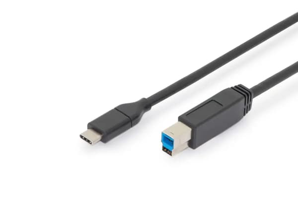 DIGITUS USB Type-C-kabel Type-C till USB 3.0 AK-300149-018-S