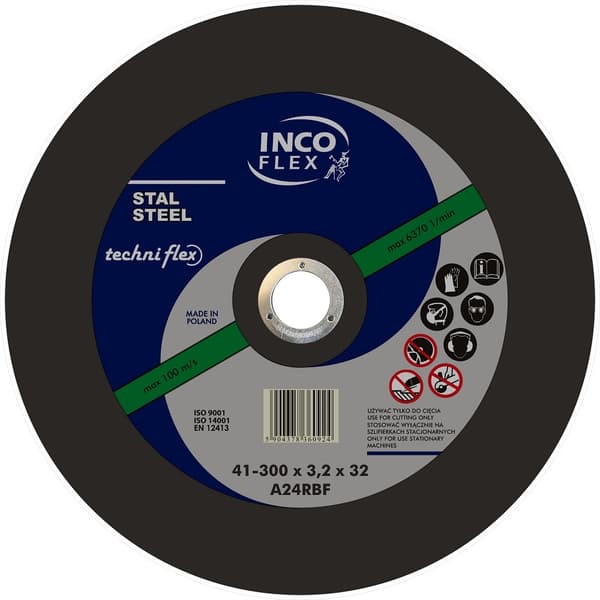 INCOFLEX METALSKÆRESKIVE 350 x 3.5 x 25.4mm