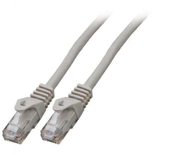Patchkabel SecurityNet UTP kat.6 grå 0,25m LSZH PC-6UTPLSZH-GY0.25