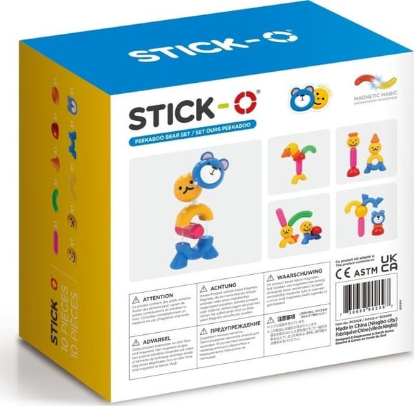Magformers Stick-O Björnset 10 delar