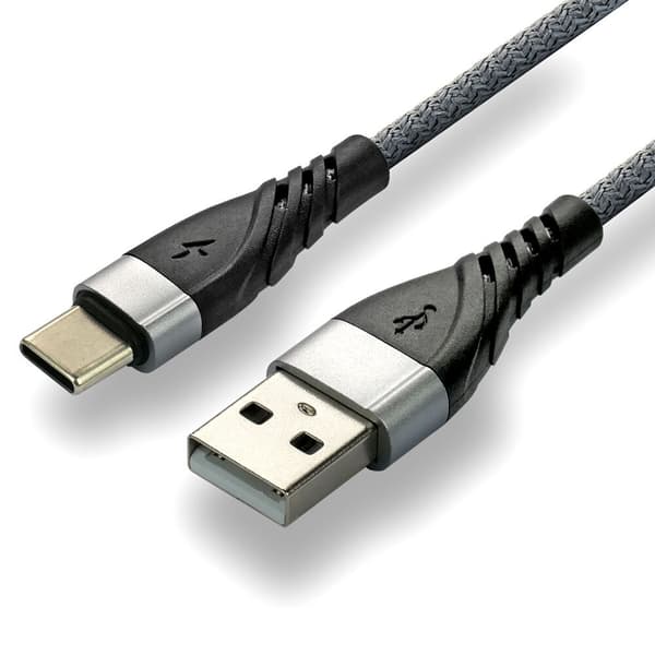 USB-kabel - USB-C 2,0m EverActive CBB-2CG
