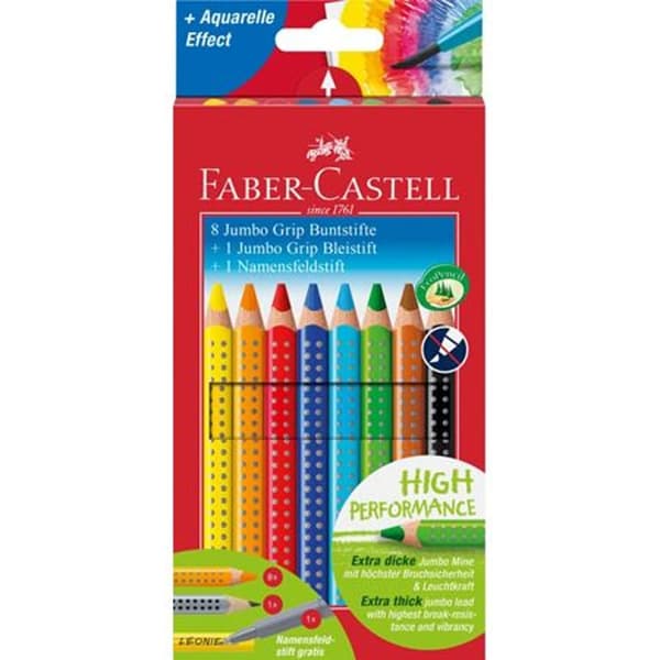 FABER-CASTELL Buntstift Jumbo Grip Pro