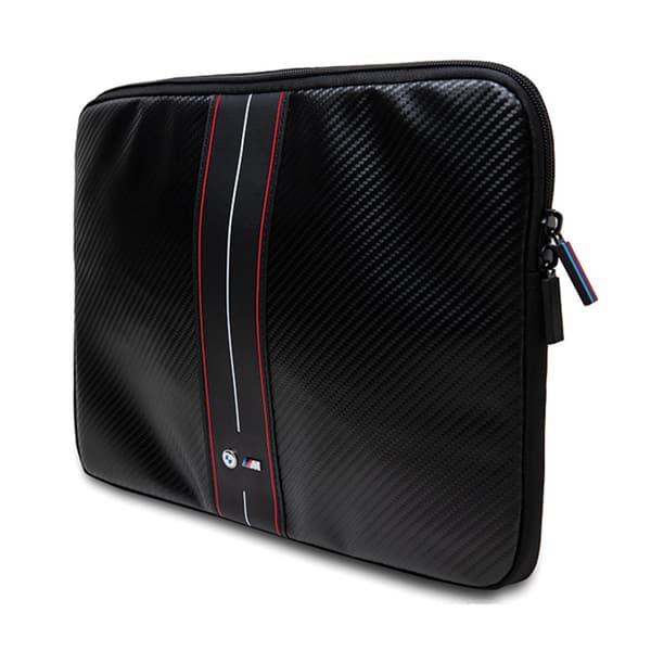 BMW Sleeve BMCS16COMSCAKR 16\" sort/sort Carbon Red Stripes