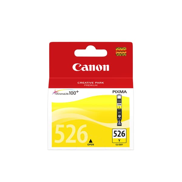 Canon blækpatron CLI-526Y - Gul