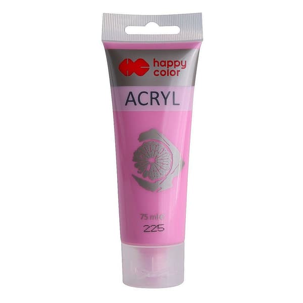 Akrylfärg 75ml fuchsia pastell HAPPY COLOR