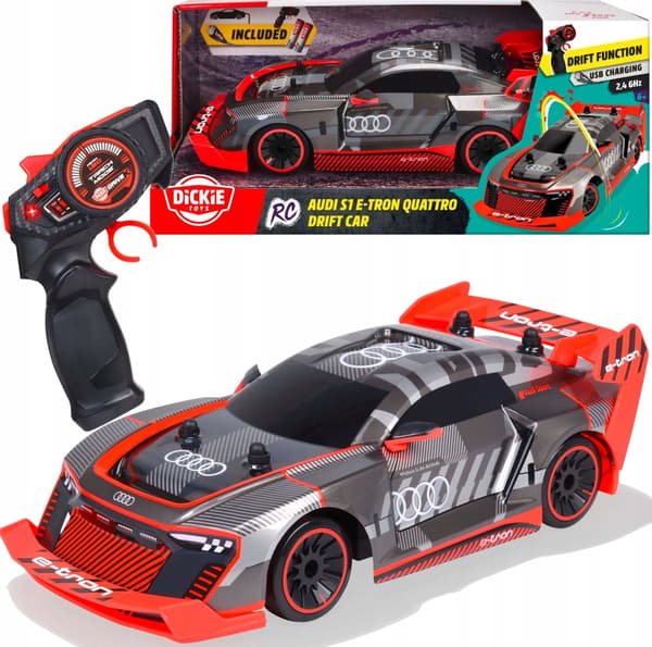 Dickie RC Audi S1 E-Tron Quattro 2,4 GHz, 1:16          201106011