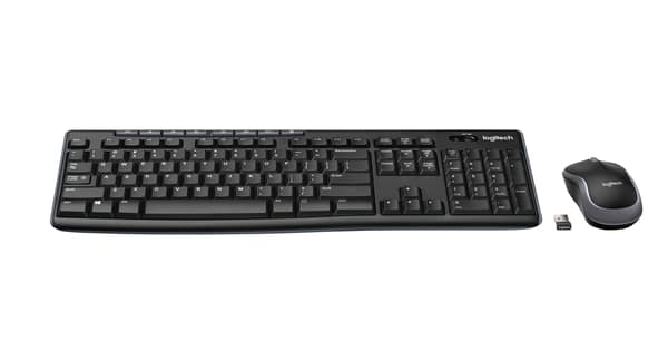 Logitech-näppäimistö ja -hiirisetti MK270 - Musta