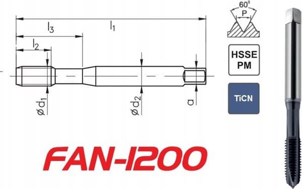 Fanar Maskingänga M6 (C4-115001-0060)