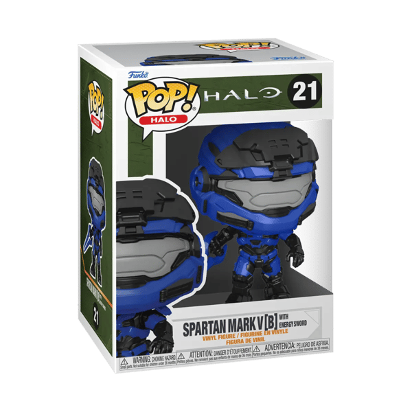 FUNKO POP PELIT: HALO INFINITE - MARK V SINISELLÄ MIEKALLA