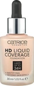 Catrice HD Liquid Coverage Liquid Foundation 010 Light Beige 30ml