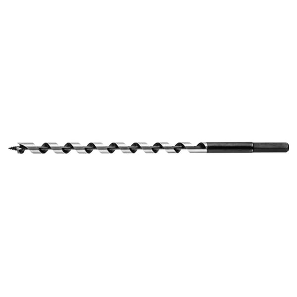 Graphite træbor spiral sekskant 10mm (T 57H356)