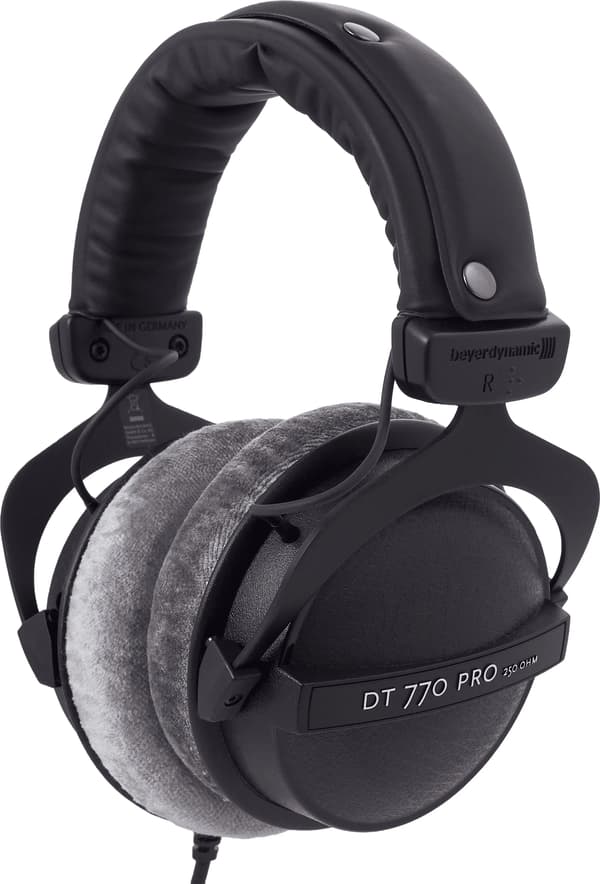 Beyerdynamic Studiohörlurar DT 770 PRO 3,5 mm, On-Ear, Svart