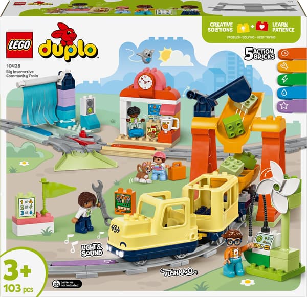 Konstruktør LEGO® Duplo Interaktivt Fællesskabstog 10428