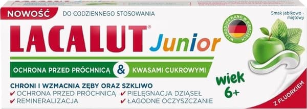 Lacalut Junior Tandpasta til børn fra 6 år 55ml