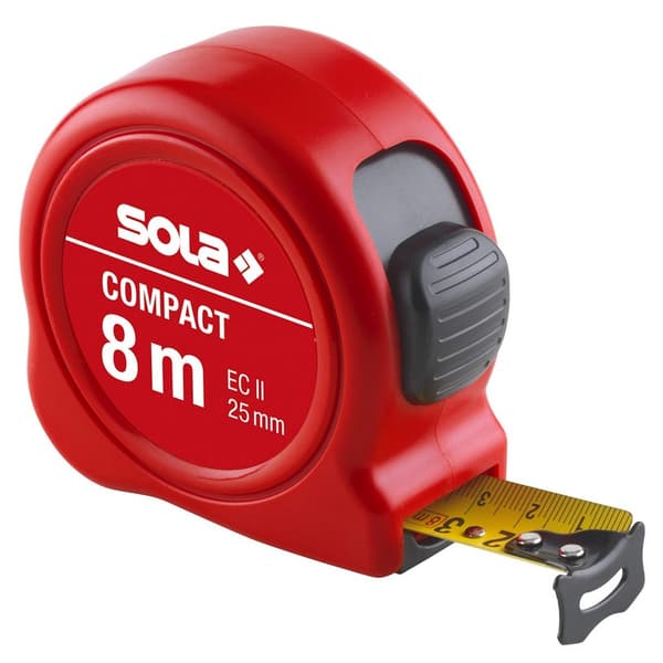 SOLA RULLEBÅNDMÅL 8m KOMPAKT