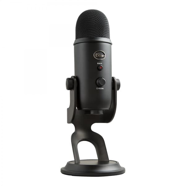 Mikrofon Logitech Blue Yeti Sort