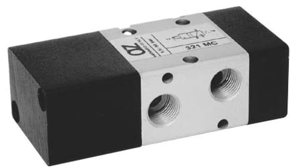 Pneumatisk ventil 3/2, G1/8, NC, 321 MC