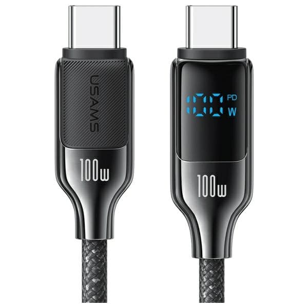 USB-kaapeli Usams USB-C - USB-C 1,2 m Monivärinen