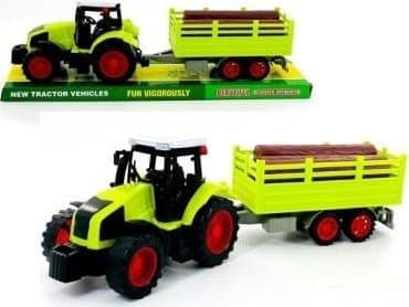 Traktor med anhænger