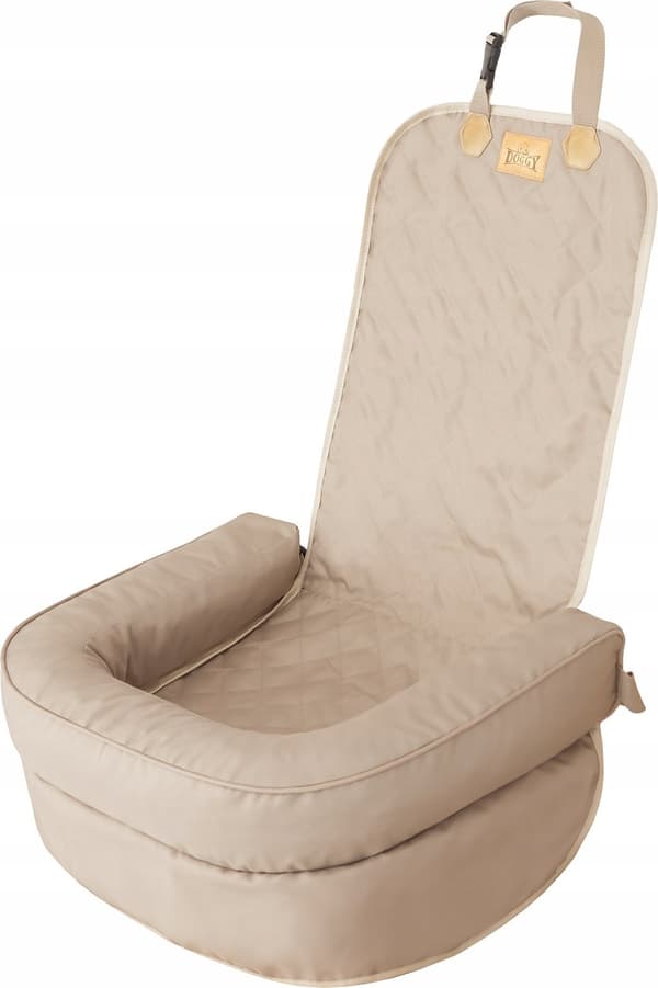 HUNDTRANSPORTÖR FRAM BEIGE OXFORD