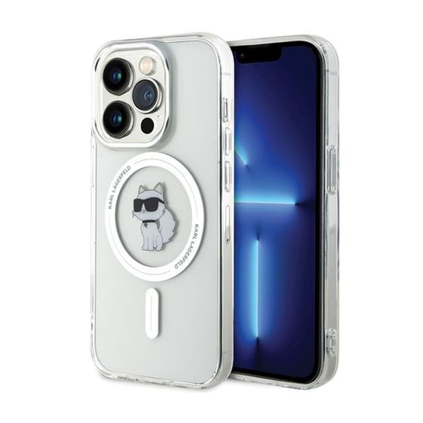 Karl Lagerfeld KLHMP13XHFCCNOT Apple iPhone 13 Pro Max hardcase IML Choupette MagSafe transparent