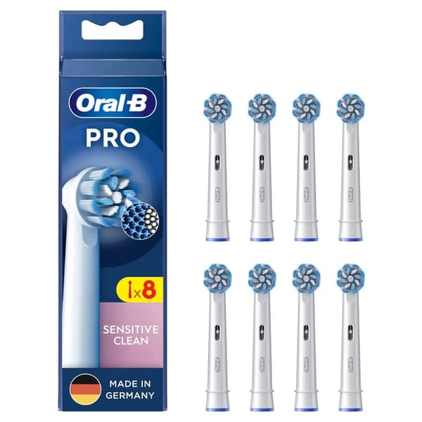 Oral-B Sensitive Clean 8 stk Hvid