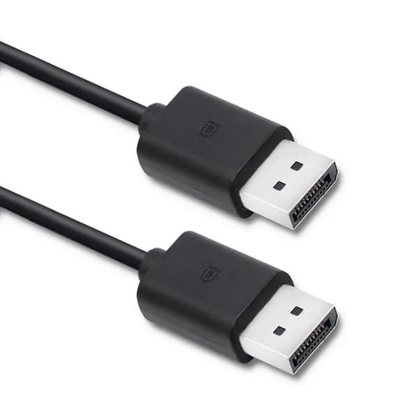 Qoltec v1.2 DisplayPort-kabel til mænd | DisplayPort v1.2 til mænd | 1,8 m