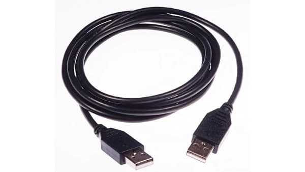 USB Libox USB-A-kabel - USB-A 1,8 m sort (LB0013)