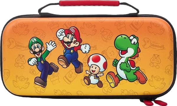 Powera Powera SWITCH/OLED/LITE -kotelo Mario & Friends -hahmoille