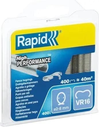 Rapid Hegnsklammer Rapid VR16 - 400 stk ADMTools