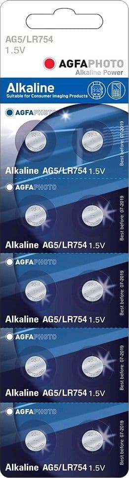 Agfa Batteri LR48 10 stk.