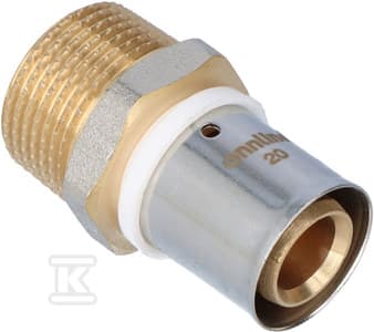 GALVANISERET KONNEKTOR GZ 20MM X 3/4\"