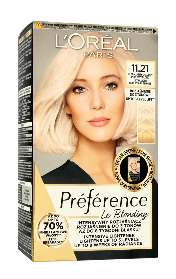 L'Oreal Paris Paint Recital Preference 11.21 Meget Lys Kølig Perleblond