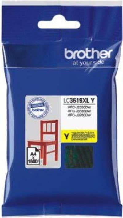 Original bläckpatron Brother LC-3619XLY (gul)