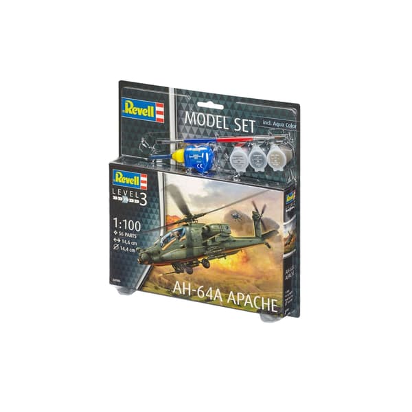Mallisarja: 1:100 64985 AH-64A APACHE Revell