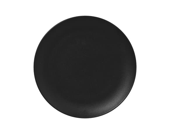 NEOFUSION flat tallrik 27 cm svart