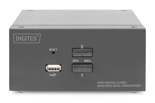DIGITUS KVM-Switch DS-12862 - 2 portar
