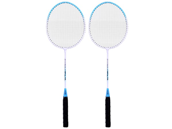 Badmintonracketar + fodral Set blå eller rosa SP0826