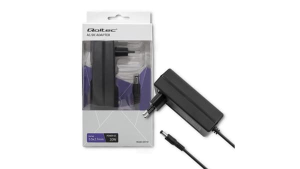 Qoltec strømforsyningsadapter - DC jac