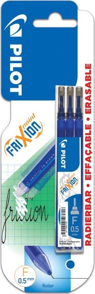 FriXion Point 0.5 blå 3 stk. PILOT