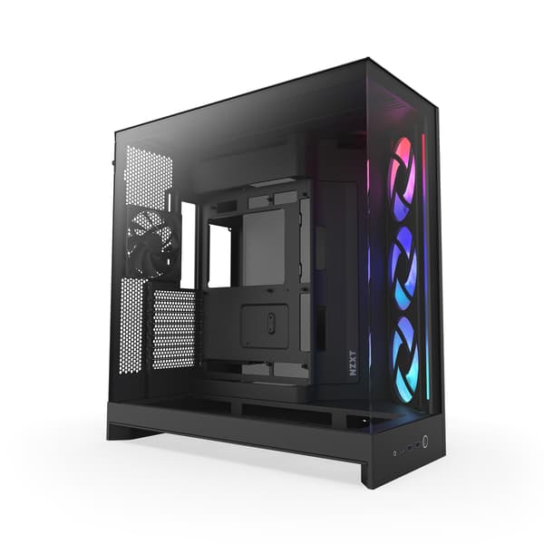 Kotelo NZXT H9 Flow RGB (2025) Täysin musta