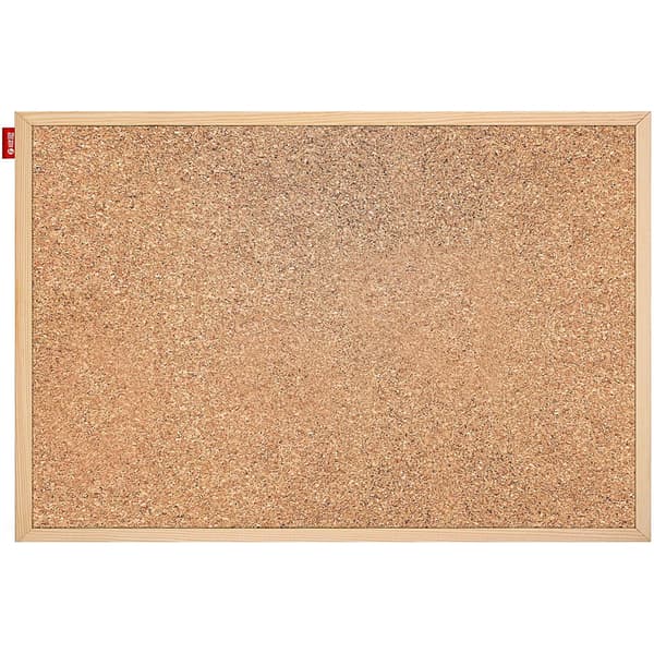 Memoboards Korktavla MEMOBE träram 90x60cm