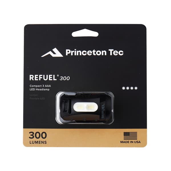 Princeton Tec - Refuel LED Lommelygte - 300 lm - Sort - RF23-BK/DK