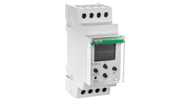 F&F Timer-sender 2x16A 1sek-99t 24-264V AC/DC (STP-541)
