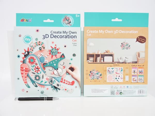 Dekorationer 3D - Kat